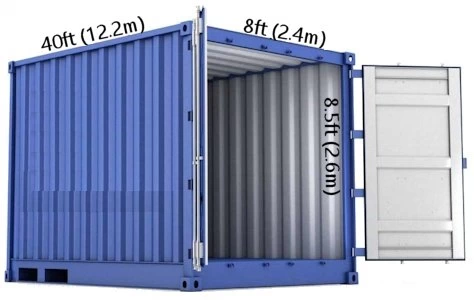 storage container dimensions